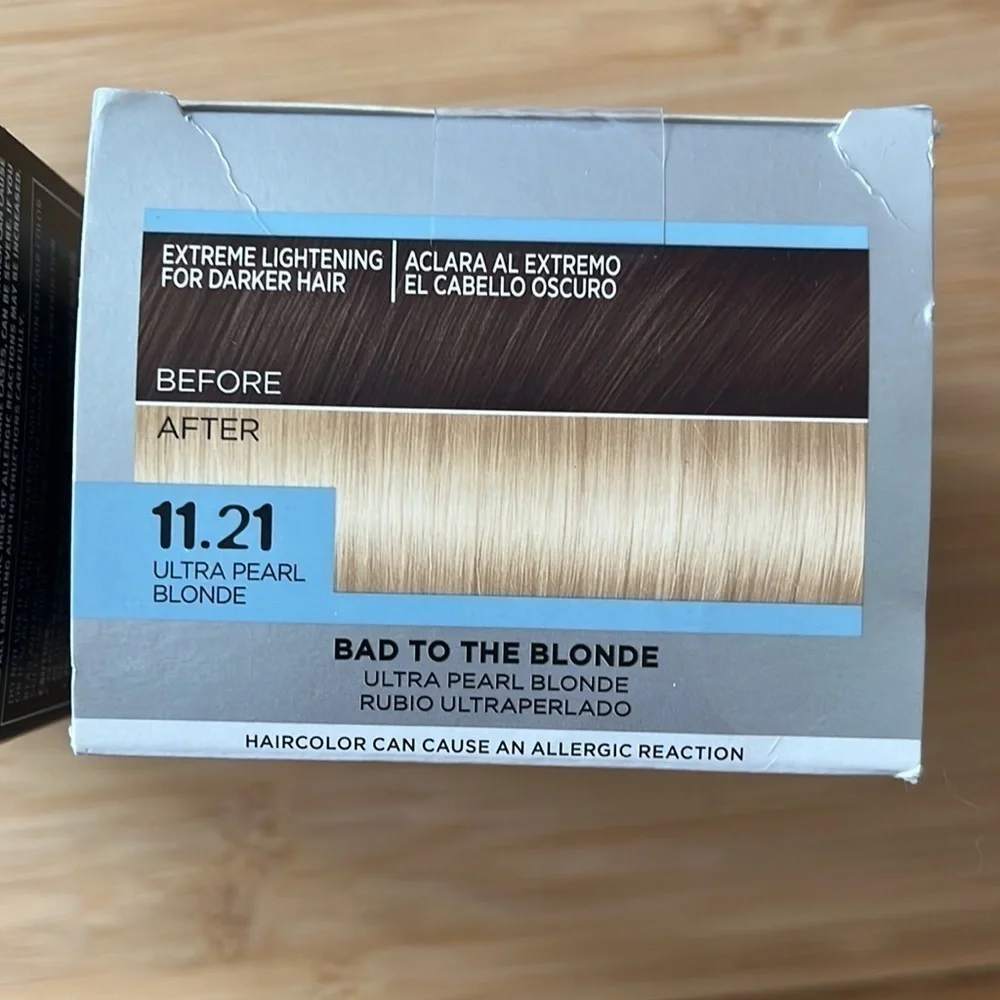 Brand New Set of 2 Blonde Hair Dye Hi-Lift Ultra Lightening Bleach Féria Splat